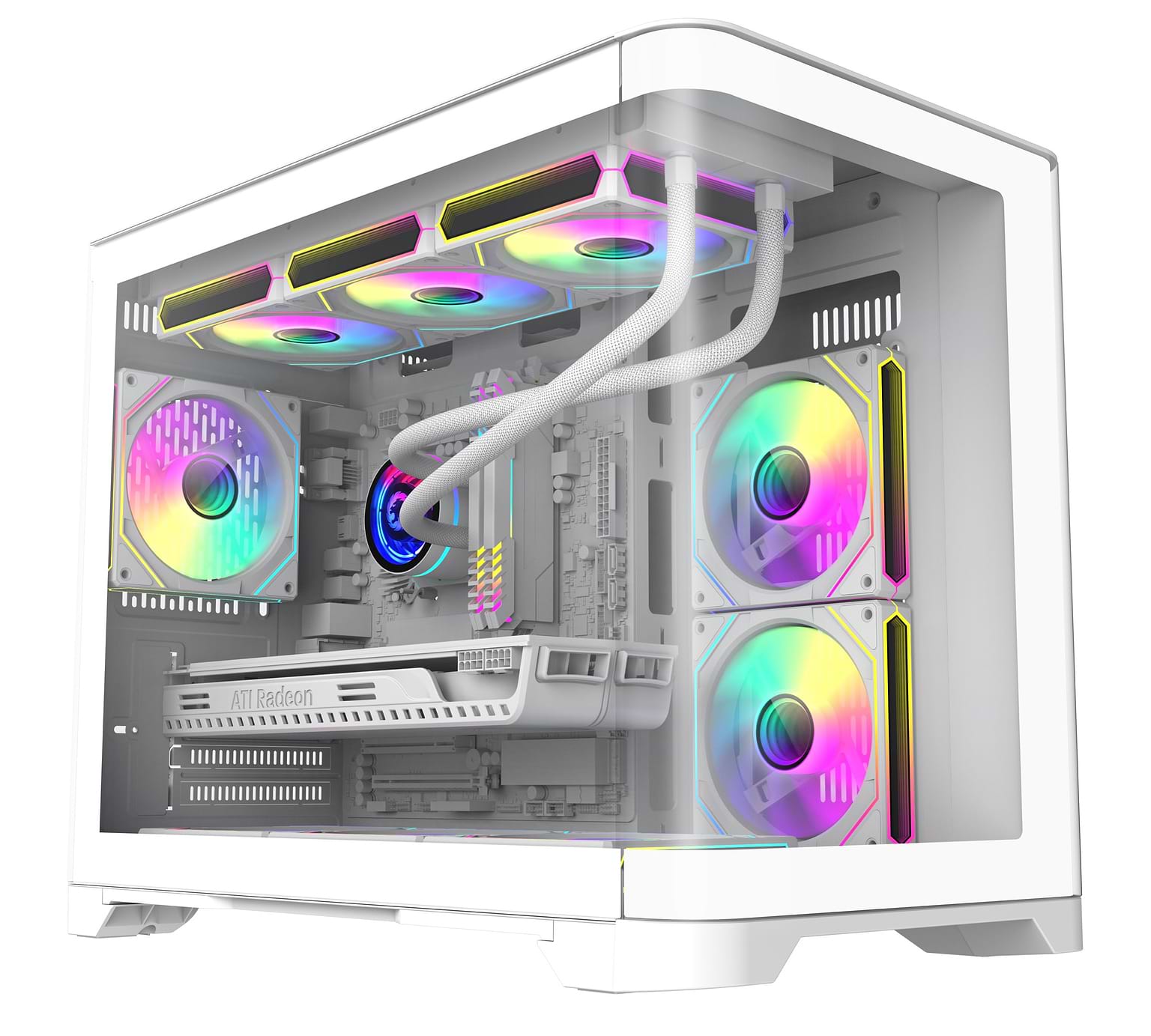 Корпус Gamemax HYPE-M White