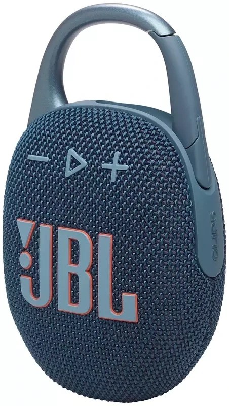 Фото - Портативна акустика JBL Clip 5 Blue (JBLCLIP5BLU)