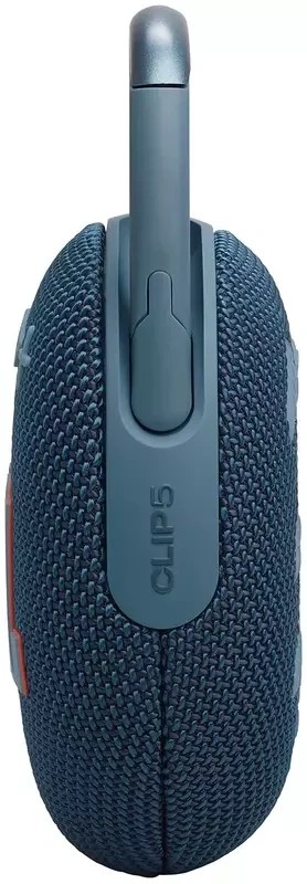 Фото - Портативна акустика JBL Clip 5 Blue (JBLCLIP5BLU)