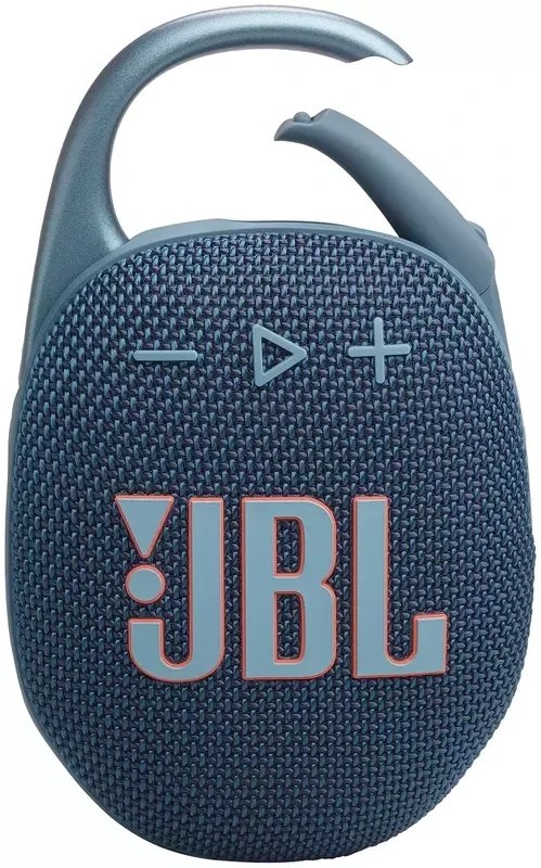 Фото - Портативна акустика JBL Clip 5 Blue (JBLCLIP5BLU)