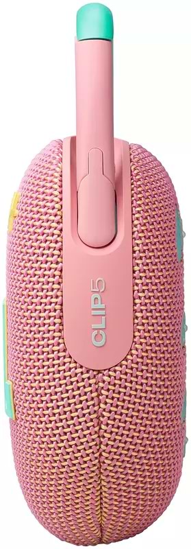 Фото - Портативна акустика JBL Clip 5 Pink (JBLCLIP5PINK)