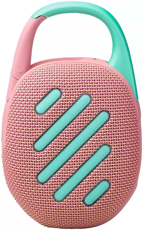 Фото - Портативна акустика JBL Clip 5 Pink (JBLCLIP5PINK)