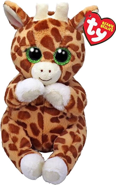 Мягкая игрушка глазастик TY Beanie Bellies Жираф "Tippi" (41504)