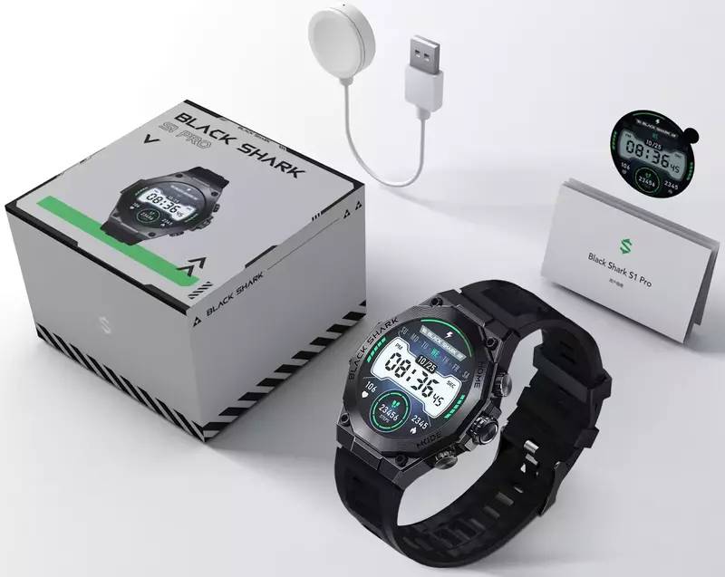 Фото - Смарт-годинник Black Shark BS-S1 PRO Black