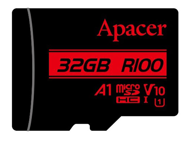 Карта пам'яті Apacer MicroSDHC 32GB UHS-I Class 10 (AP32GMCSH10UB-RA) - Фото 1
