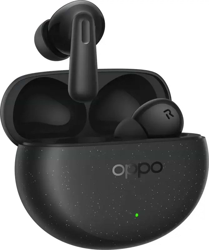 Навушники вкладиші бездротові TWS OPPO Enco Air4 Pro Midnight Black - Фото 1