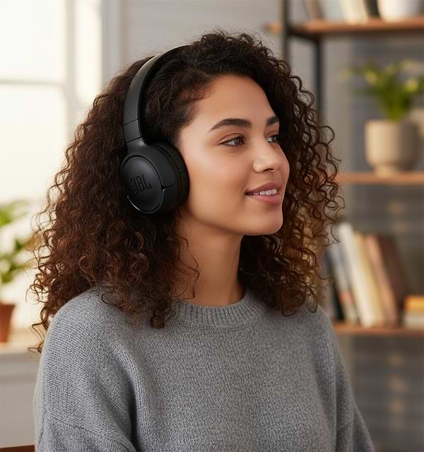 Фото - Навушники накладні бездротові JBL T500BT Black (JBLT500BTBLK)