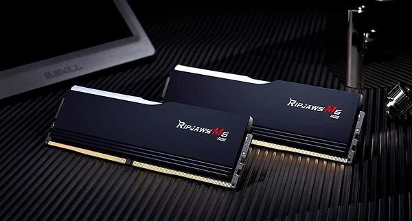 Фото - Память DDR G.Skill Ripjaws M5 RGB Black DDR5-6400 32GB (2x16GB) (F5-6400J3648F16GX2-RM5RK)
