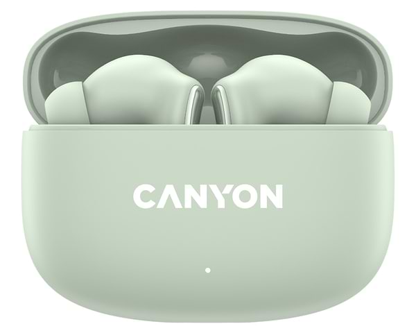 Фото - Навушники вкладиші бездротові TWS Canyon OnGo 9 Green (CNS-TWS9G)