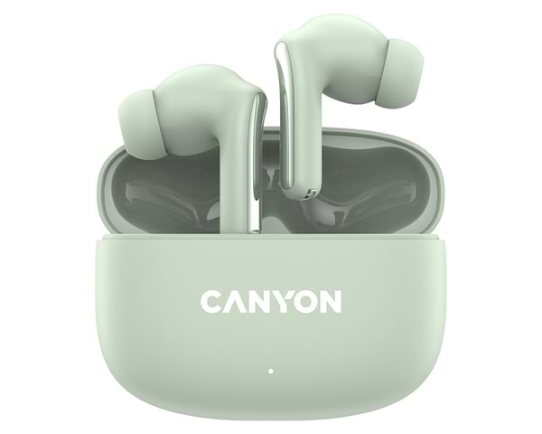 Фото - Навушники вкладиші бездротові TWS Canyon OnGo 9 Green (CNS-TWS9G)