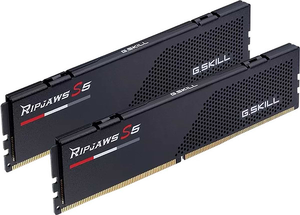 Фото - Память DDR G.Skill Ripjaws S5 Black DDR5-6000 32GB (2x16GB) (F5-6000J3648D16GX2-RS5K)