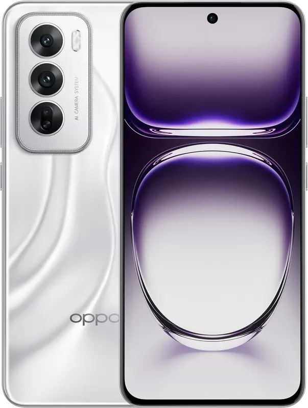 Смартфон OPPO Reno 12 12/256Gb Astro Silver - Фото 1