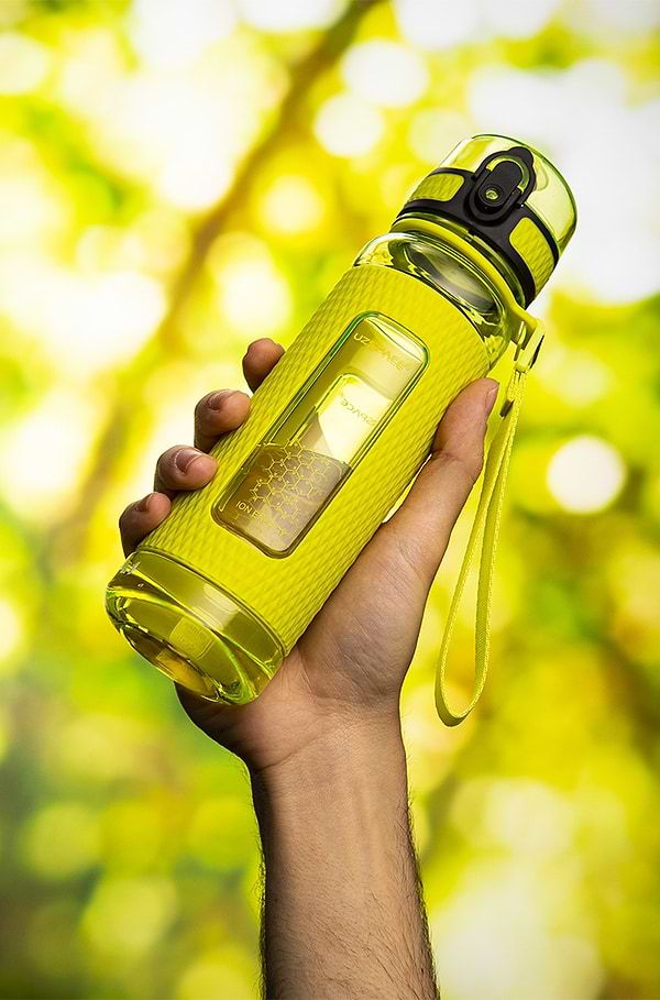 Фото - Бутылка для воды UZspace 5044 Diamond 450 мл Салатовая