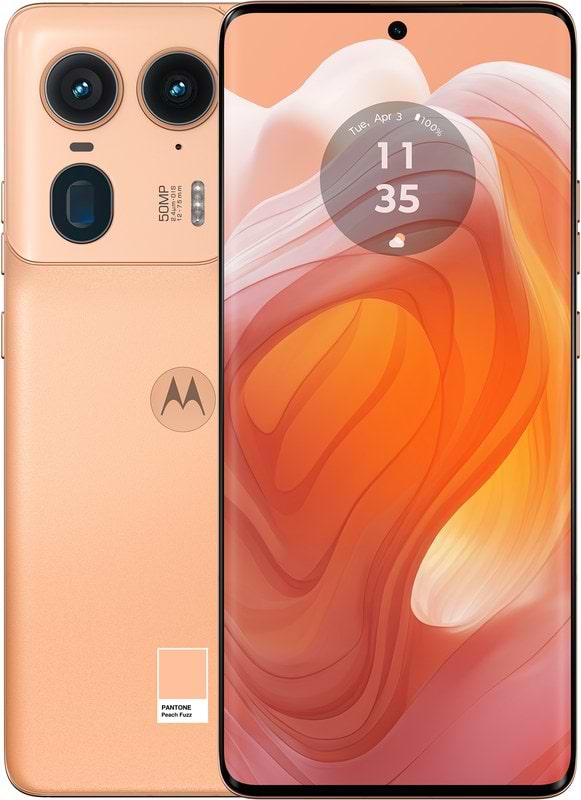 Смартфон Motorola Edge 50 Ultra 16/1Tb Peach Fuzz - Фото 1