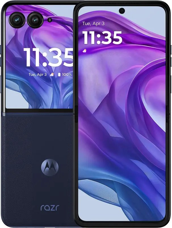 Фото - Смартфон Motorola Razr 50 Ultra 12/512Gb Midnight Blue