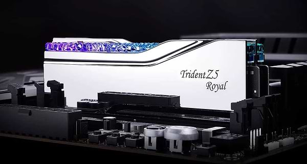 Фото - Память DDR G.Skill Trident Z5 Royal DDR5-6400 32GB (2x16GB) (F5-6400J3039G16GX2-TR5S)