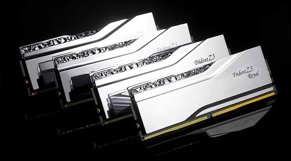 Фото - Память DDR G.Skill Trident Z5 Royal DDR5-6400 32GB (2x16GB) (F5-6400J3039G16GX2-TR5S)
