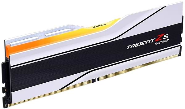 Фото - Память DDR G.Skill Trident Z5 Neo RGB White DDR5-6400 32GB (2x16GB) CL30-39-39-102 1.40V AMD EXPO (F5-6400J3039G16GX2-TZ5NRW)