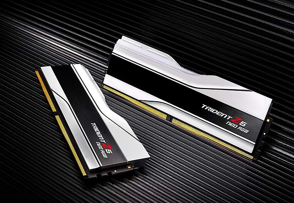 Фото - Память DDR G.Skill Trident Z5 Neo RGB White DDR5-6400 32GB (2x16GB) CL30-39-39-102 1.40V AMD EXPO (F5-6400J3039G16GX2-TZ5NRW)