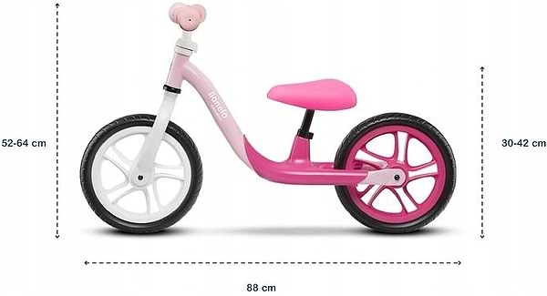 Фото - Беговел Lionelo Alex Bubblegum