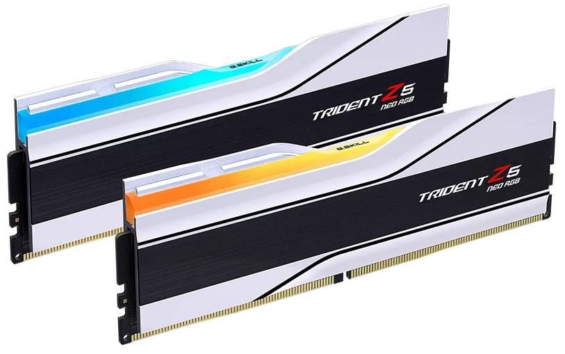 Память DDR G.Skill Trident Z5 Neo RGB White DDR5-6000 32GB (2x16GB) (F5-6000J2836G16GX2-TZ5NRW)
