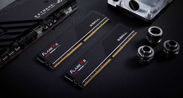Фото - Память DDR G.Skill Flare X5 black DDR5-6400 32GB (2x16GB) (F5-6400J3240G16GX2-FX5)