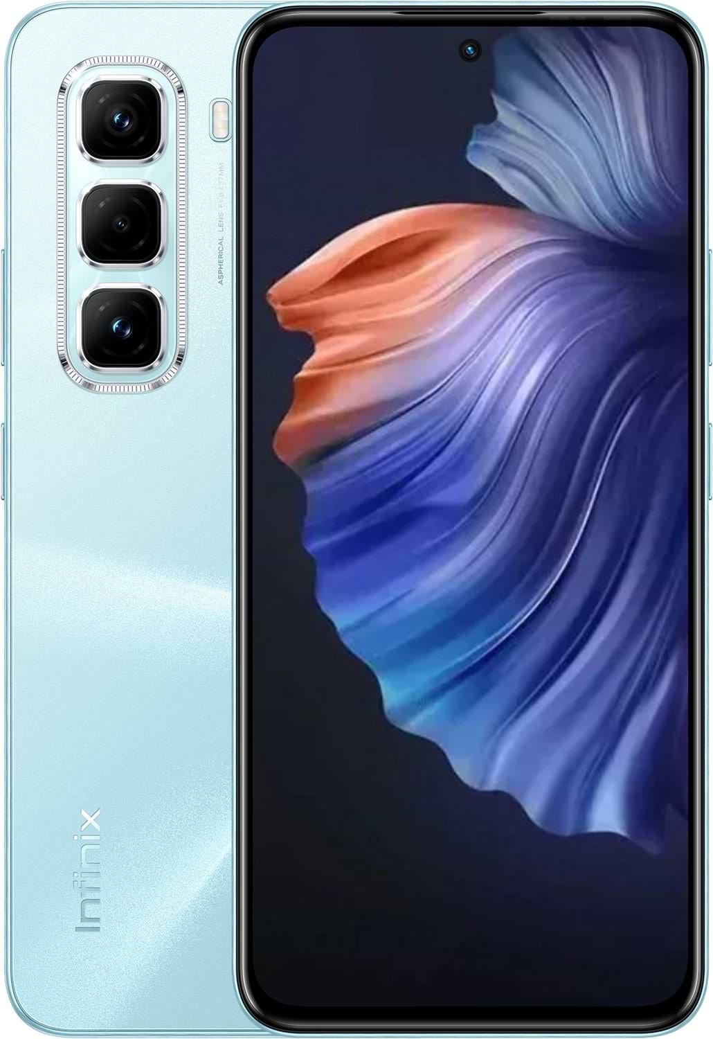 Смартфон Infinix HOT 50 Pro 8/256Gb Glacier Blue X6881 - Фото 1