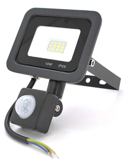 Светодиодный прожектор Ritar ZB-PGGY-10W Black (17287)