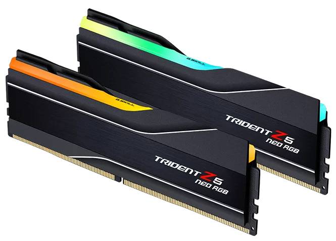 Фото - Память DDR G.Skill Trident Z5 Neo RGB Black DDR5-6000 64GB (2x32GB) (F5-6000J3636F32GX2-TZ5NR)