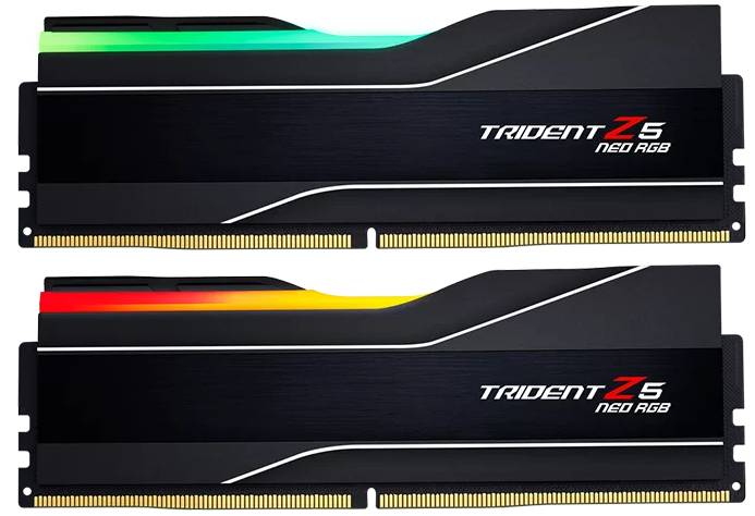 Фото - Память DDR G.Skill Trident Z5 Neo RGB Black DDR5-6000 64GB (2x32GB) (F5-6000J3636F32GX2-TZ5NR)