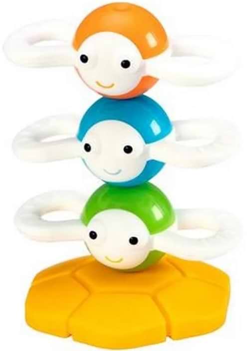 Пірамідка Fat Brain Toys Dizzy Bees Веселі бджілки (F294ML)