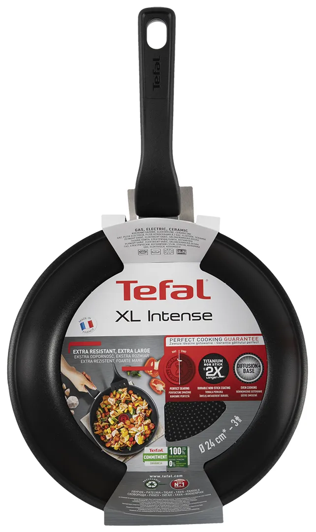 Фото - Сковорода универсальная Tefal C3840453 XL INTENSE 24 см