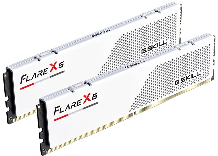 Фото - Память DDR G.Skill Flare X5 White DDR5-6000 32GB (2x16GB) (F5-6000J2836G16GX2-FX5W) Фото - Память DDR G.Skill Flare X5 White DDR5-6000 32GB (2x16GB) (F5-6000J2836G16GX2-FX5W)