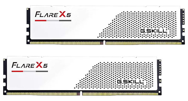 Фото - Память DDR G.Skill Flare X5 White DDR5-6000 96GB (2x48GB) (F5-6000J3036F48GX2-FX5W) Фото - Память DDR G.Skill Flare X5 White DDR5-6000 96GB (2x48GB) (F5-6000J3036F48GX2-FX5W)