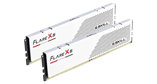 Фото - Память DDR G.Skill Flare X5 White DDR5-6000 96GB (2x48GB) (F5-6000J3036F48GX2-FX5W)