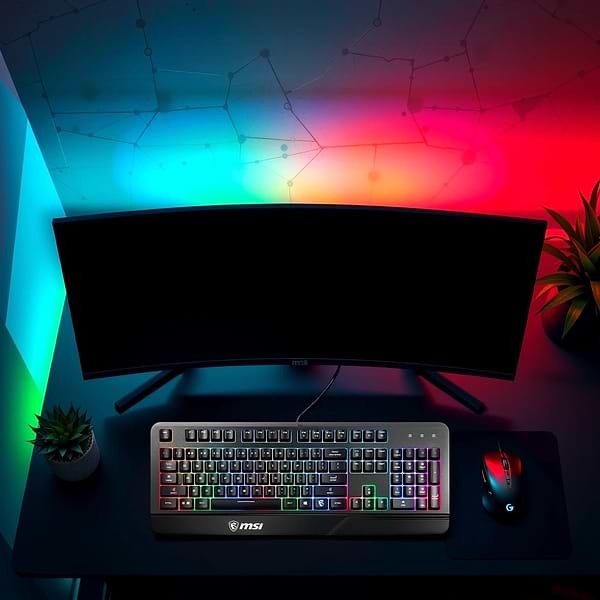 Фото - Клавіатура дротова ігрова MSI Vigor GK20 UA