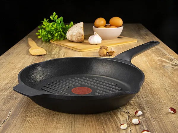 Фото - Сковорода гриль Tefal E2324074 Delicio 26 см Гриль