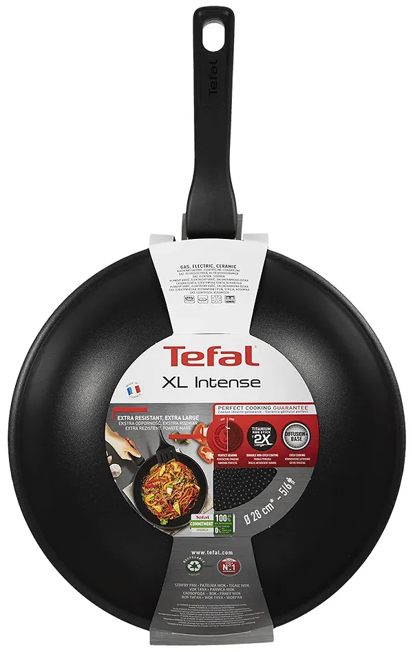 Фото - Уцінка - Сковорода ВОК Tefal C3841953 XL INTENSE 28 см ВОК #