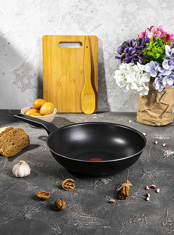 Фото - Уцінка - Сковорода ВОК Tefal C3841953 XL INTENSE 28 см ВОК #