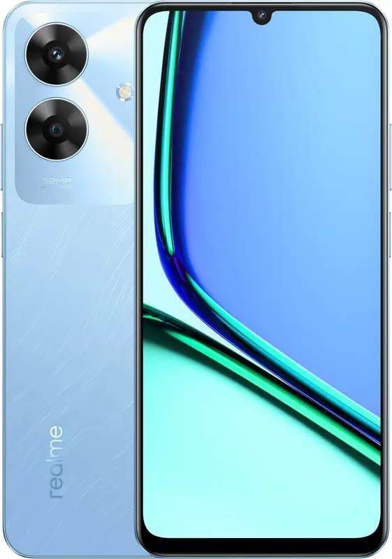 Смартфон realme Note 60 4/128Gb Voyage Blue - Фото 1