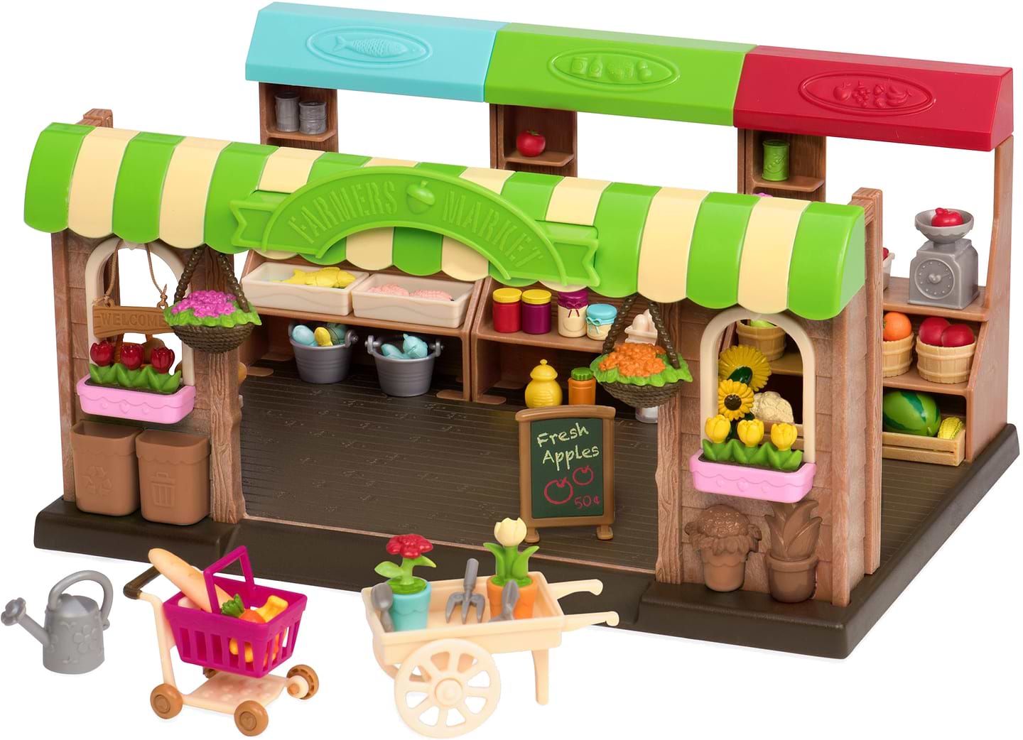 Колекційні фігурки набір Li'l Woodzeez Фермерський ринок (WZ6630) - Фото 1