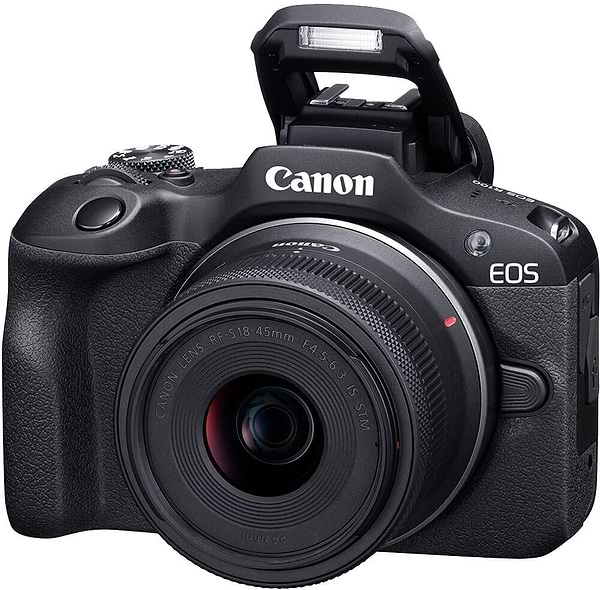 Фото - Фотокамера беззеркальная Canon EOS R100 + 18-45 IS STM Travel Kit (6052C074)