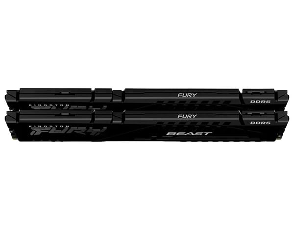Фото - Память DDR Kingston DDR5 2x16GB/6000 Fury Beast Black (KF560C36BBE2K2-32)