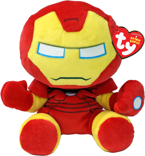 Мягкая игрушка TY Marvel Железный человек 15 см (44005)