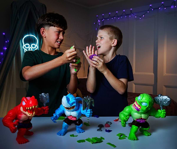 Фото - Набір ігрових фігурок Smashers Horror House-Large Shark/Великий Будинок Жахів Акула (74124D)