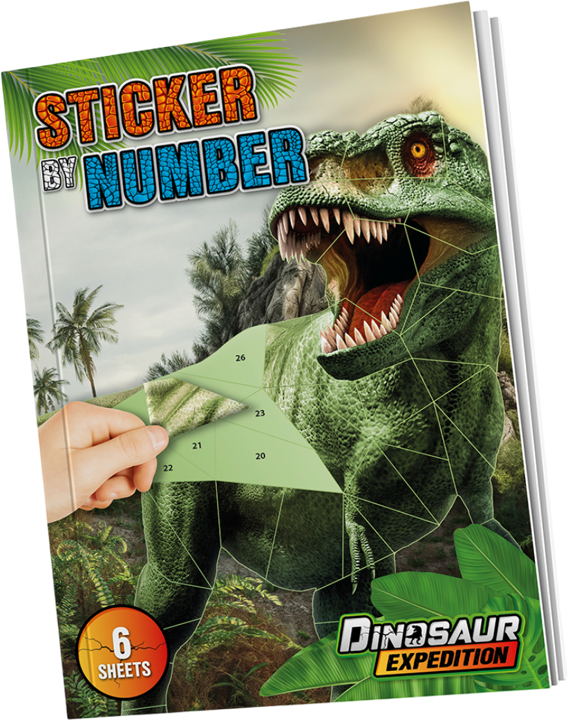 Стікерна мозаїка Moxy Dinosaur Expedition (961030)
