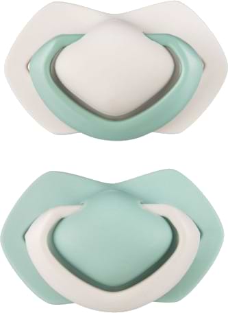 Симметричная пустышка Canpol babies PURE COLOR силиконовая бежевая, 2 шт.    (22/645_bei)