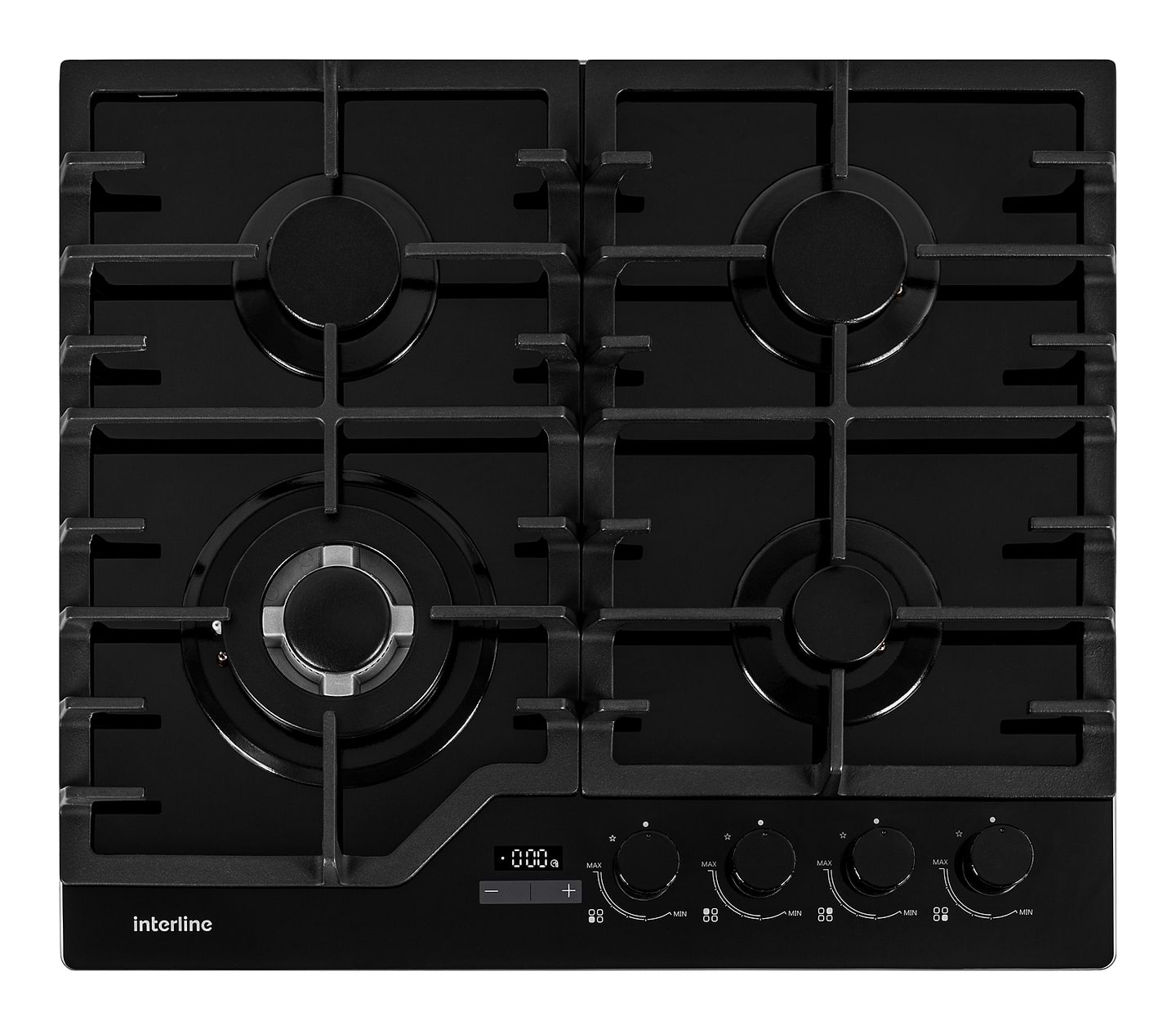 Варочная панель газовая Interline HGG 965 MGT BA - Фото 1