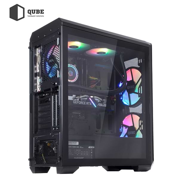 Фото - Системный блок QUBE QB Ryzen 9 5900X RTX 3060 12GB 3242 (Ryzen95900XRTX306012GB3242)