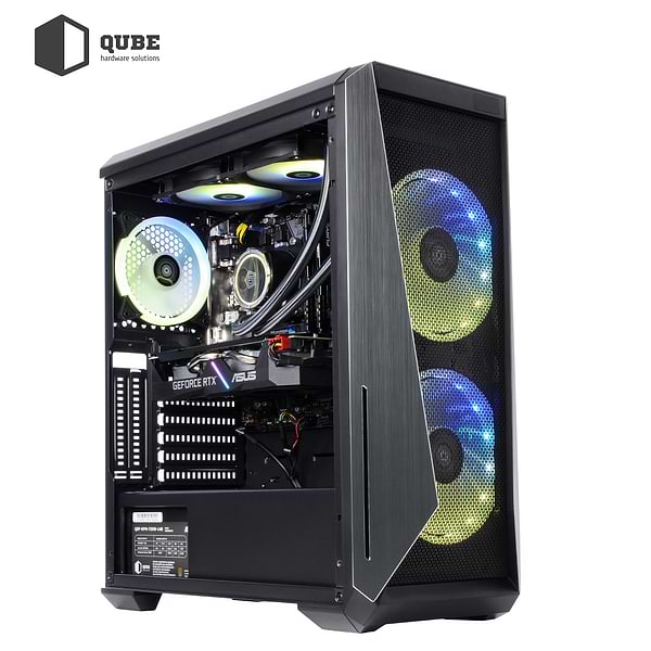 Фото - Системный блок QUBE QB Ryzen 9 5900X RTX 3060 12GB 3242 (Ryzen95900XRTX306012GB3242)